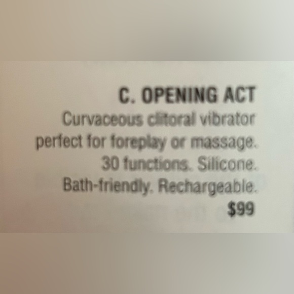 Opening Act body massager NIP! - Picture 5 of 5